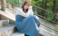清纯文艺美女唯美写真(7)