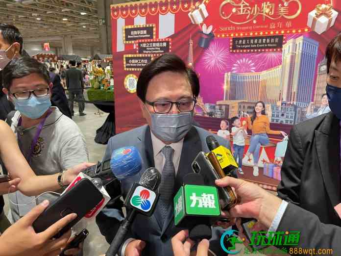 对赌牌竞投有信心  王英伟：金沙标书最后定稿下周三截止前提交