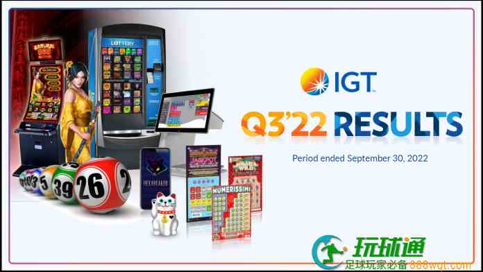 受惠全球BC收入带动  IGT第三季赚2.64亿美元按年增逾3倍