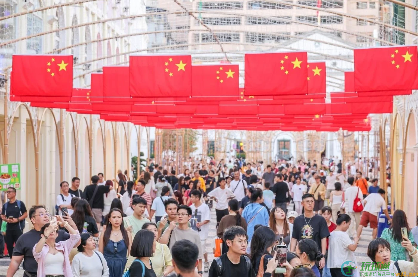 六天国庆黄金週澳门旅客突破百万