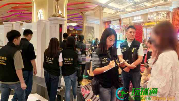 司警雷霆反罪恶行动截查赌场附近可疑人士 5名换钱党被截获