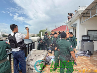 木牌昨天抓了110人，包括14名中国人